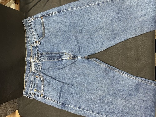 Levi's 505 Regular Fit Jeans Mens 40x34 Blue 100% Cotton Denim - Picture 13 of 23