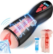 Male Sex Toys Vibrating Masturbator, Mens Vibrator Automatic Masturbator #874