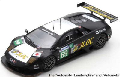 1:43 Lamborghini Murciélago R-SV LM n°69 24H Le Mans 2010 1/43   SPARK S9604