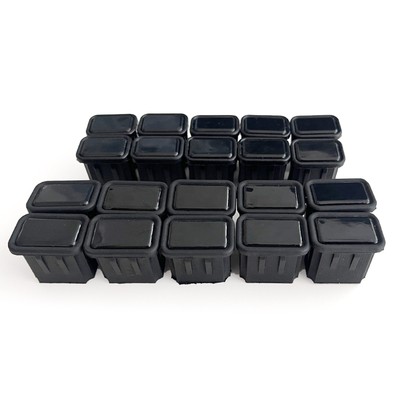 10X Hockey Stick End Caps Rubber Ice Hockey Tubing Plug Caps 