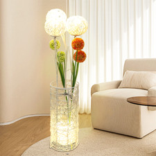Dimmbare Stehlampe mit Regalen Moderne Stehlampe mit Schirm Kreatives Design