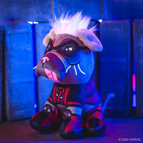 Bleacher Creatures Marvel Deadpool 3 Dogpool 8" Kuricha Plush - Photo 4/7