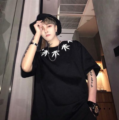 Mens Youth Korean Fashion Printed Short 