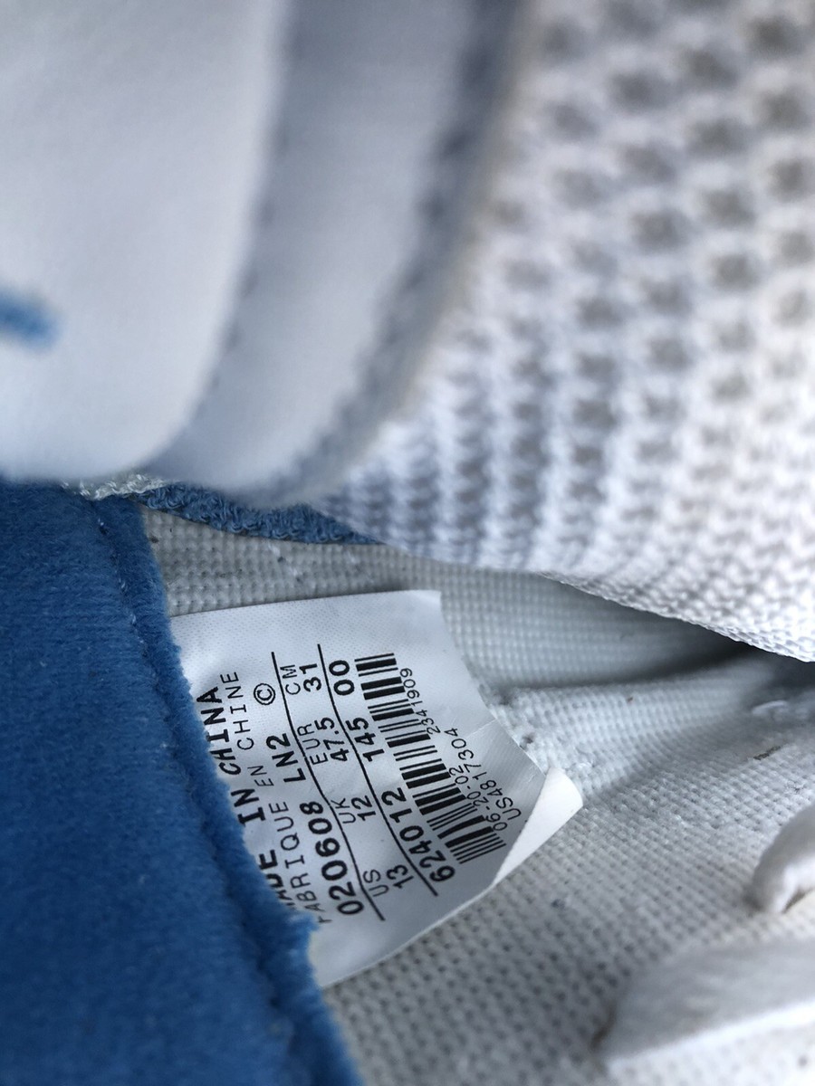 Vintage Nike Air Flight '89 White/University Blue 624012 145 Vintage Nike Air Flight '89 White/University Blue 624012 145