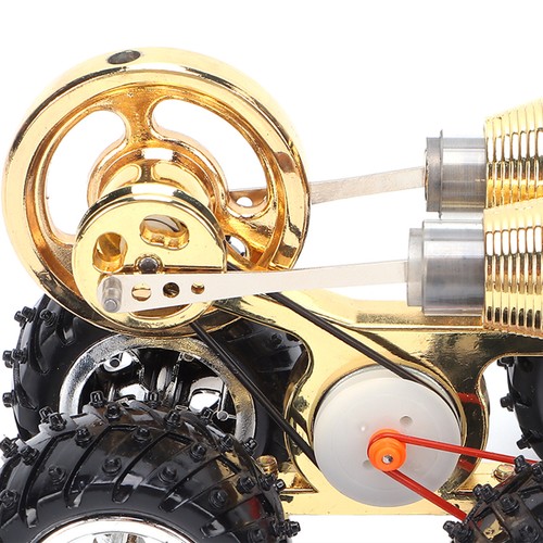 Stirling Car Engine Model Miniature External Combustion Power Science Kit - Picture 13 of 22