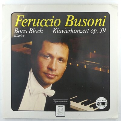 2Lp Folder Busoni Bloch Tonhalle-Orchester Zürich Eschenbach Klavierkonzert