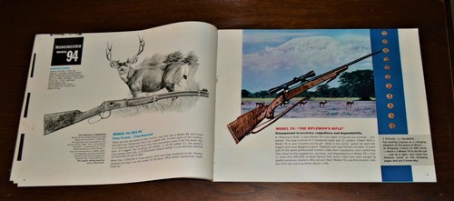 Folleto de munición Winchester 1963 de colección brazos deportivos occidentales casi nuevo - Imagen 6 de 12