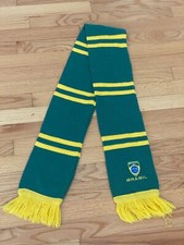 Brasil Futbol Brazil Soccer Knit Scarf Excellent