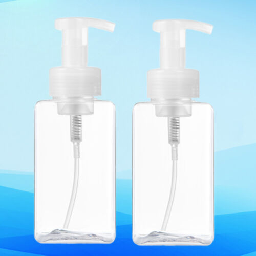 2 Pcs Hand Wash Dispenser Travel Size Bottle Empty Shampoo Pump Bottle