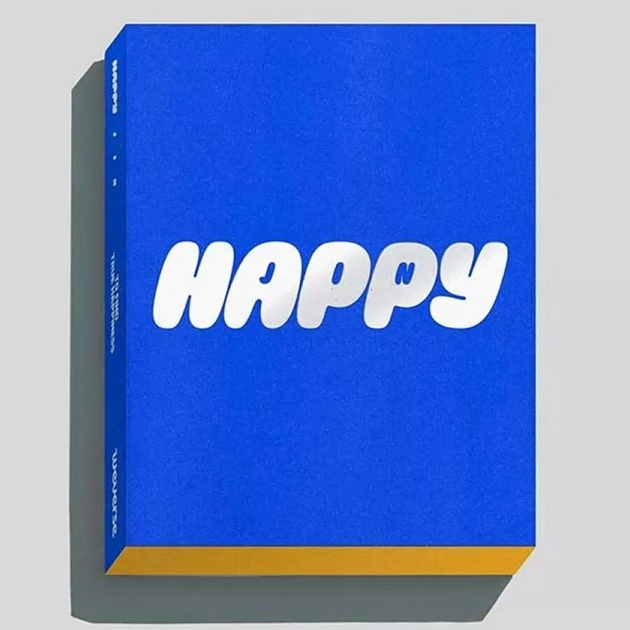 BTS KIM SEOK JIN [HAPPY] 1st Solo Album WEVERSE Ver. /QR Karte+Foto Buch+4 Karte