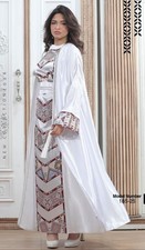 Abaya Tatreez Bisht Embroidery Palestine Long Nice Thobe Dress Special Occasion