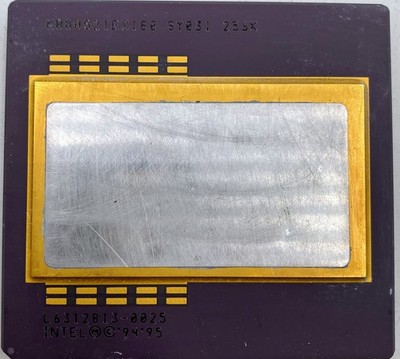 Intel Pentium Pro 180MHz Desktop CPU Processor SY031, 180MHz, 256KB L2 Cache