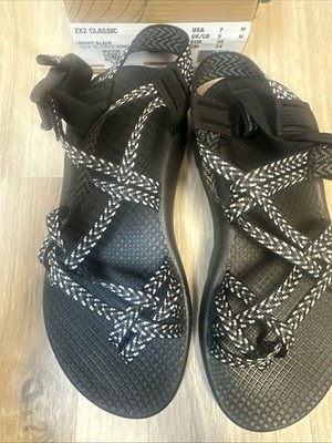Chaco Sandals Women Sz 7 ZX/2 Classic Hiking Strappy Buckle J106266 Boost Black