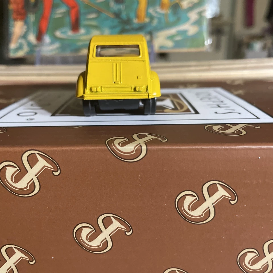 Vintage 1976 Corgi James Bond 115 For Your Eyes Only Yellow Citroen 2CV6 Car 007 - Image 3 of 4