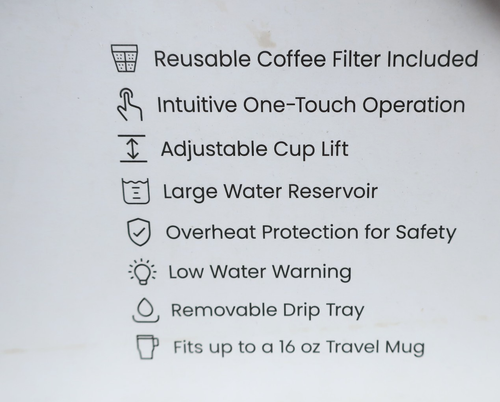 Chefman InstaCoffee Lift Select Max+ Single-Serve Coffee Maker – Compact – Fast☕ - Picture 12 of 12