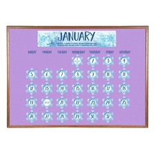 Faith Classroom Days Of The Year Bulletin Board Calendar