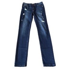VERVET Jeans Women's Size 30 Blue Denim Destructed Leg High Rise Skinny