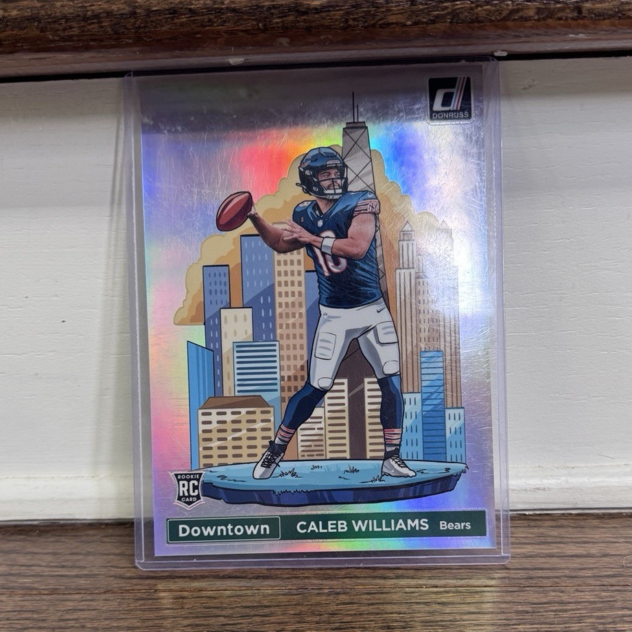 Panini 2024 Donruss Downtown! Caleb Williams #21 Oversized Rookie Bears