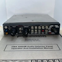PS Engineering PMA6000M Audio Selector Panel + Guide Manual Working As Removed
