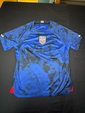 Nike Dri-FIT USA 2022/23 Stadium Away USMNT Soccer Jersey Men's Size XL Blue