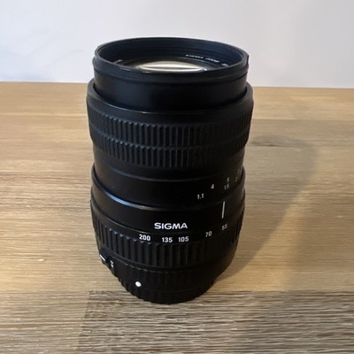 SIGMA 55-200mm f/4-5.6 DC Zoom for Canon EF #Japan