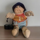 Cabbage Patch Kids Doll Boy Red Hair Brown Eyes 1985 Sheriff Outfit Vintage