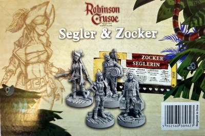 PORTAL GAMES Robinson Crusoe: Segler & Zocker (DE), Gamefound Edition, neu