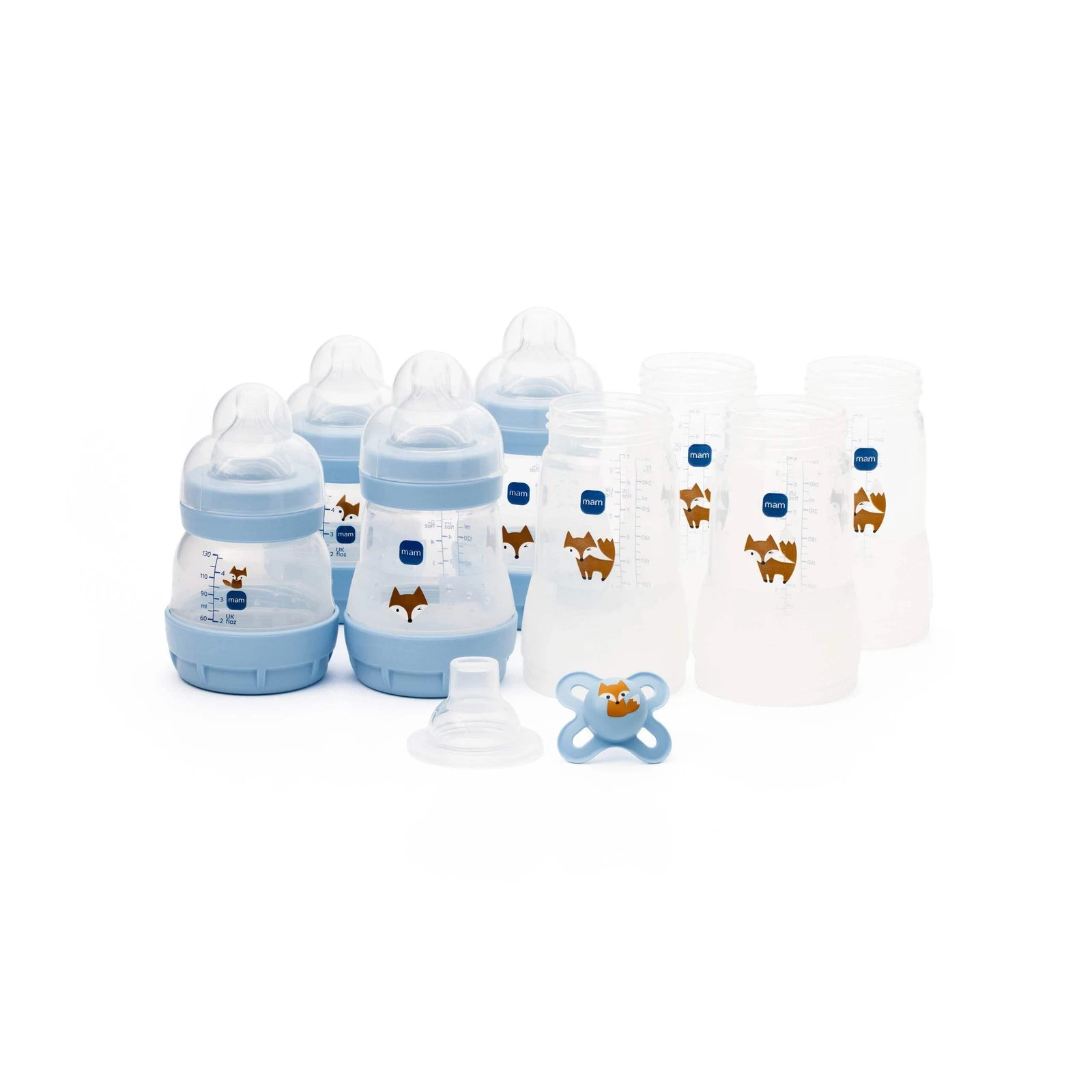 MAM Easy Start Anti-Colic Bottle Set Small BPA-Free Newborn Feeding Gift Set NEW