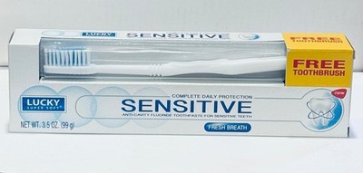 Sensitive Toothpaste for Sensitive Teeth and Gums Daily Complete Protection