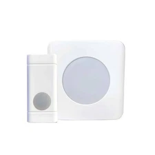 Security2020 WC180 Wireless Door Chime Flashing Strobe Light Alarm Home Use