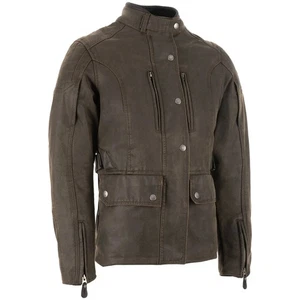 Oxford Sterling D2D Ladies Motorcycle Motorbike Textile Jacket Khaki