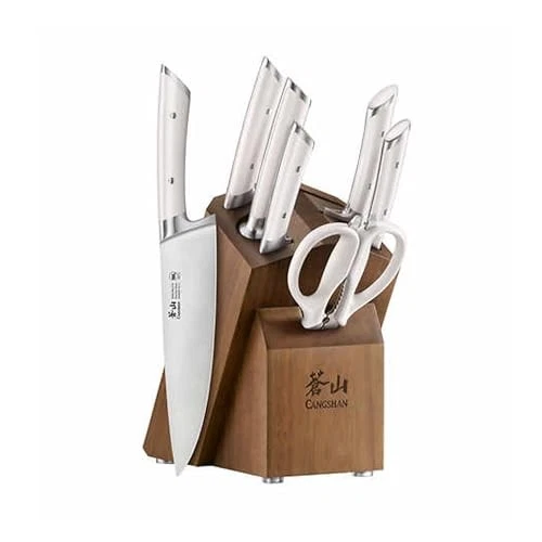 Cangshan Rainier Series 8-Piece Knife Block Set, 1630854