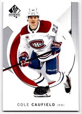 2024-25 SP Authentic Cole Caufield Montreal Canadiens #76