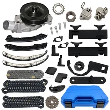 Water Pump Timing Chain Tool Kit Fit Jaguar F-Type XKR XE XF XJ V6 AJ133 5.0L