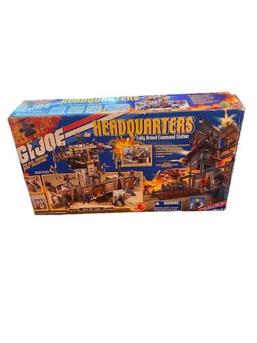 2001 GI Joe Headquarters Fully Armed Command Station In Box Hasbro