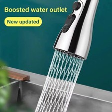 Water Kitchen Tap Head Saving Faucet Extender Sink Spray Aerator 360° Swivel