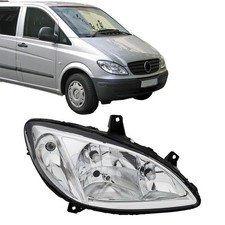 Halogen Scheinwerfer Rechts für Mercedes-Benz Viano Vito W639 Vorfacelift 03-10
