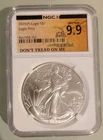 2025-P American Silver Eagle/Eagle Privy/NGCX/9.9   Dont tread on me high grade