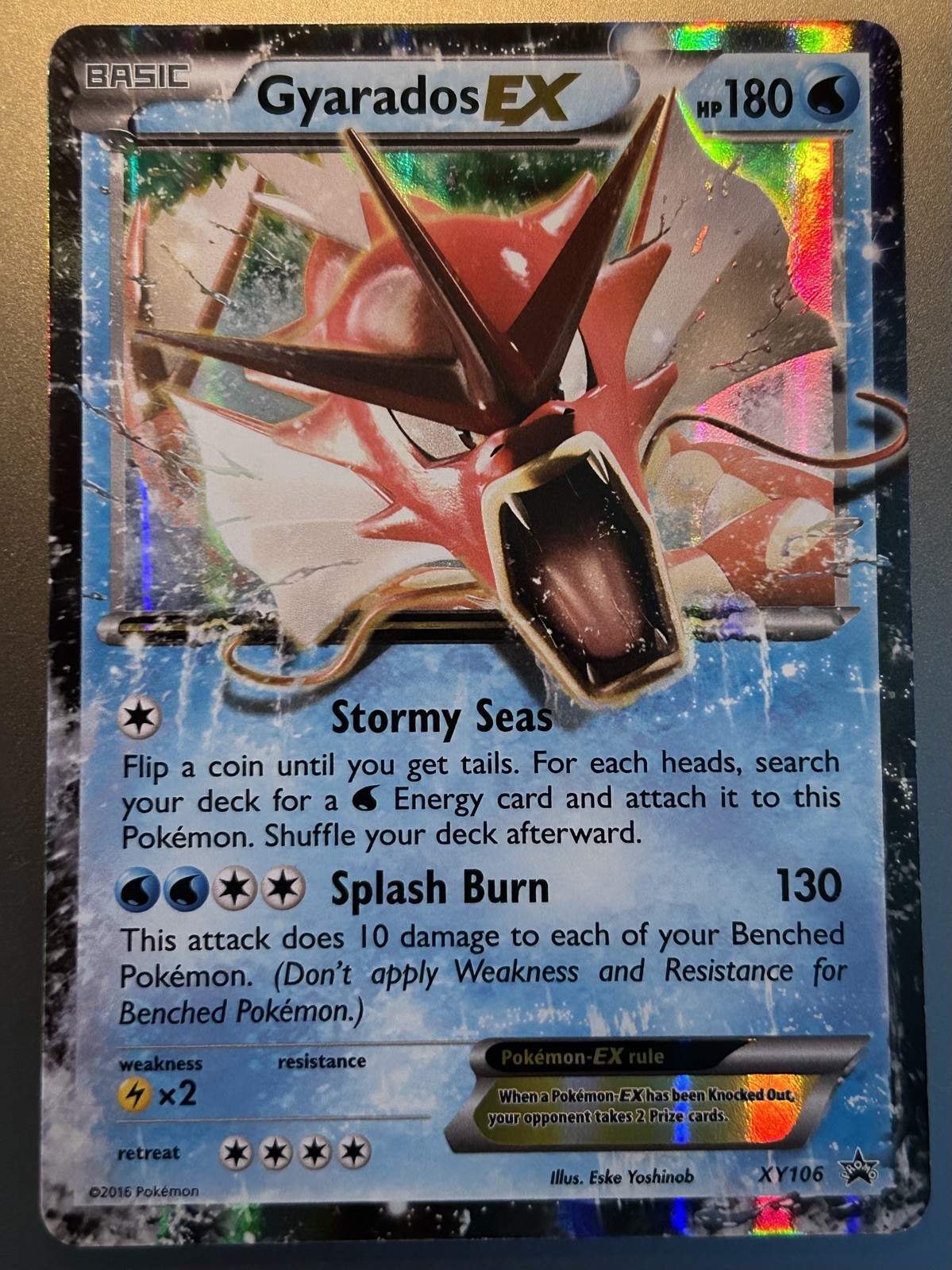Gyarados EX - XY106 - Pokemon XY Promo Ultra Rare Card NM