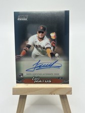2024 Topps Stadium Club - Chrome Autographs Luis Matos #SCCA-LM (AU, RC)
