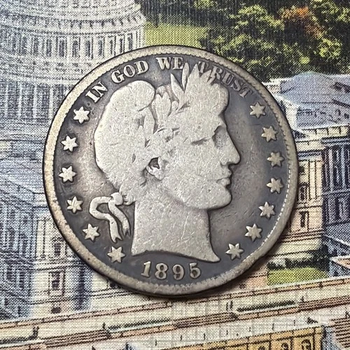 1895 Barber Half Dollar 🇺🇸