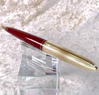 Louis Vuitton Ballpoint Pen Doc Red Lacquer Gold Finish