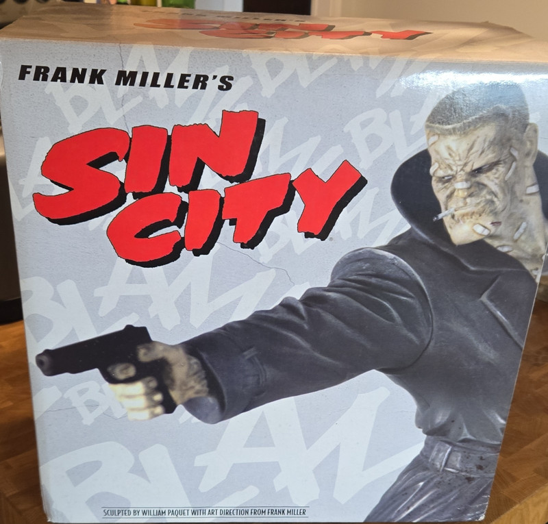 DF Sin City Marv Resin Statue Frank Miller Comic Book Heroes Collectible
