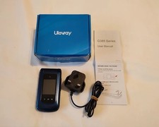 Uleway G380D Senior SOS Big Button Flip Mobile Phone Blue