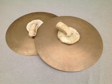 Set of 2 18" Avedis Zildjian Co Genuine Turkish Cymbals, Made in USA