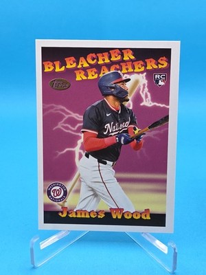 James Wood 2025 Topps Update Series RC #BR-11 Bleacher Reachers