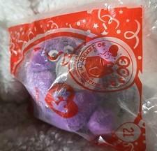 McDonald's Grimace Ty Beanie Baby Sealed 30 Years Of Happiness Happy Meal Toy 21