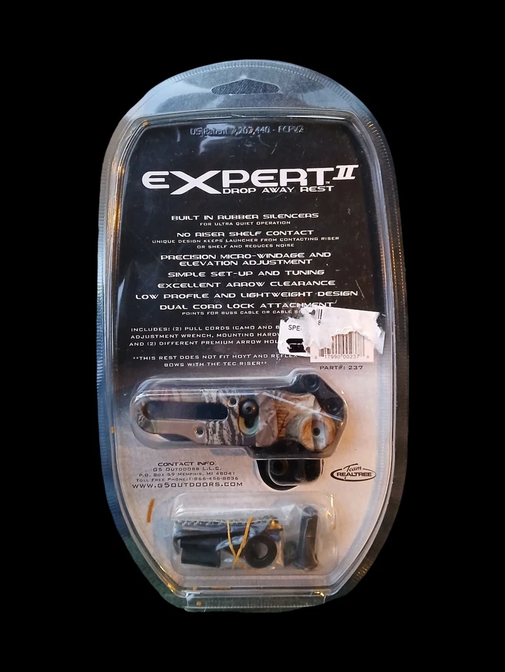 G5 Archery Expert II Drop Away Rest - Left Hand - Realtree AP HD Camo- #237 - Image 2 of 2