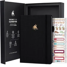 Clever Fox Ultimate Achiever’s Goal Planner - Focus & Productivity 90 Day Jou...