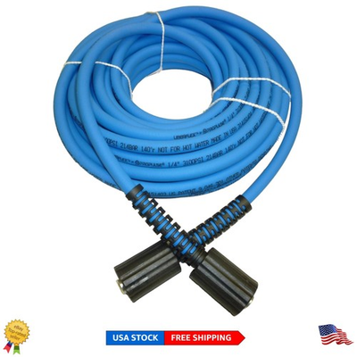 #ad #ad 50ft UBERFLEX 1 4quot; High Pressure Washer Hose Kink amp; Abrasion Resistant $104.98